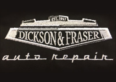 Dickson & Fraser Embroidery